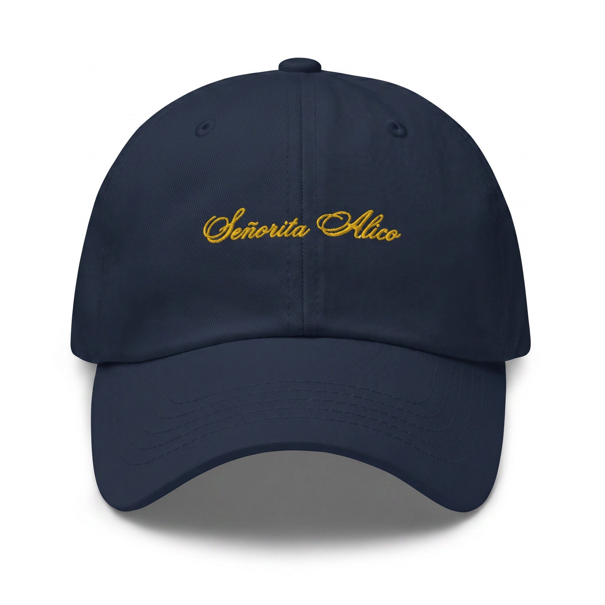 Swara Cotton Baseball Cap - Navy Blue