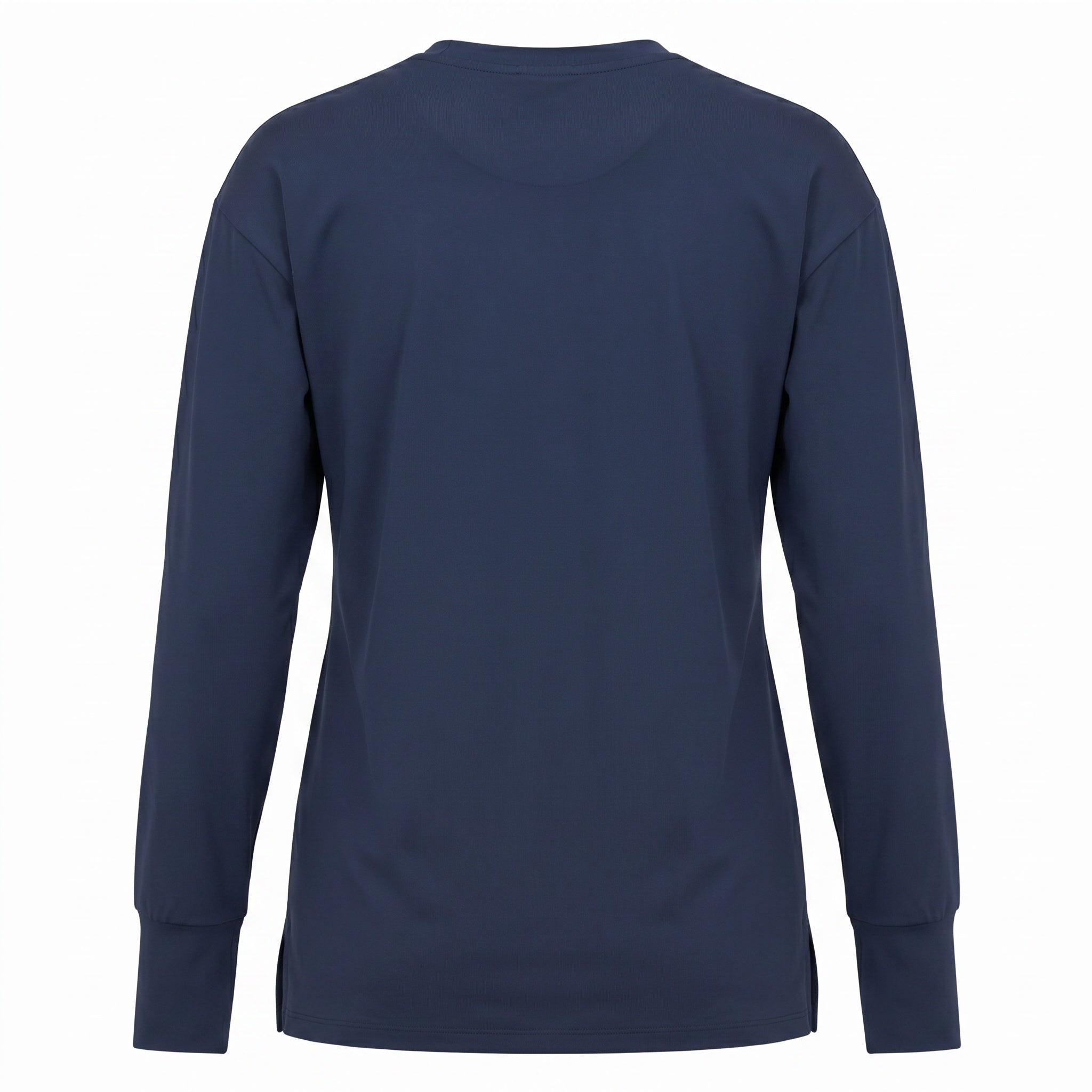 Maryam Modest Oversized Long Sleeve T-shirt - Blue
