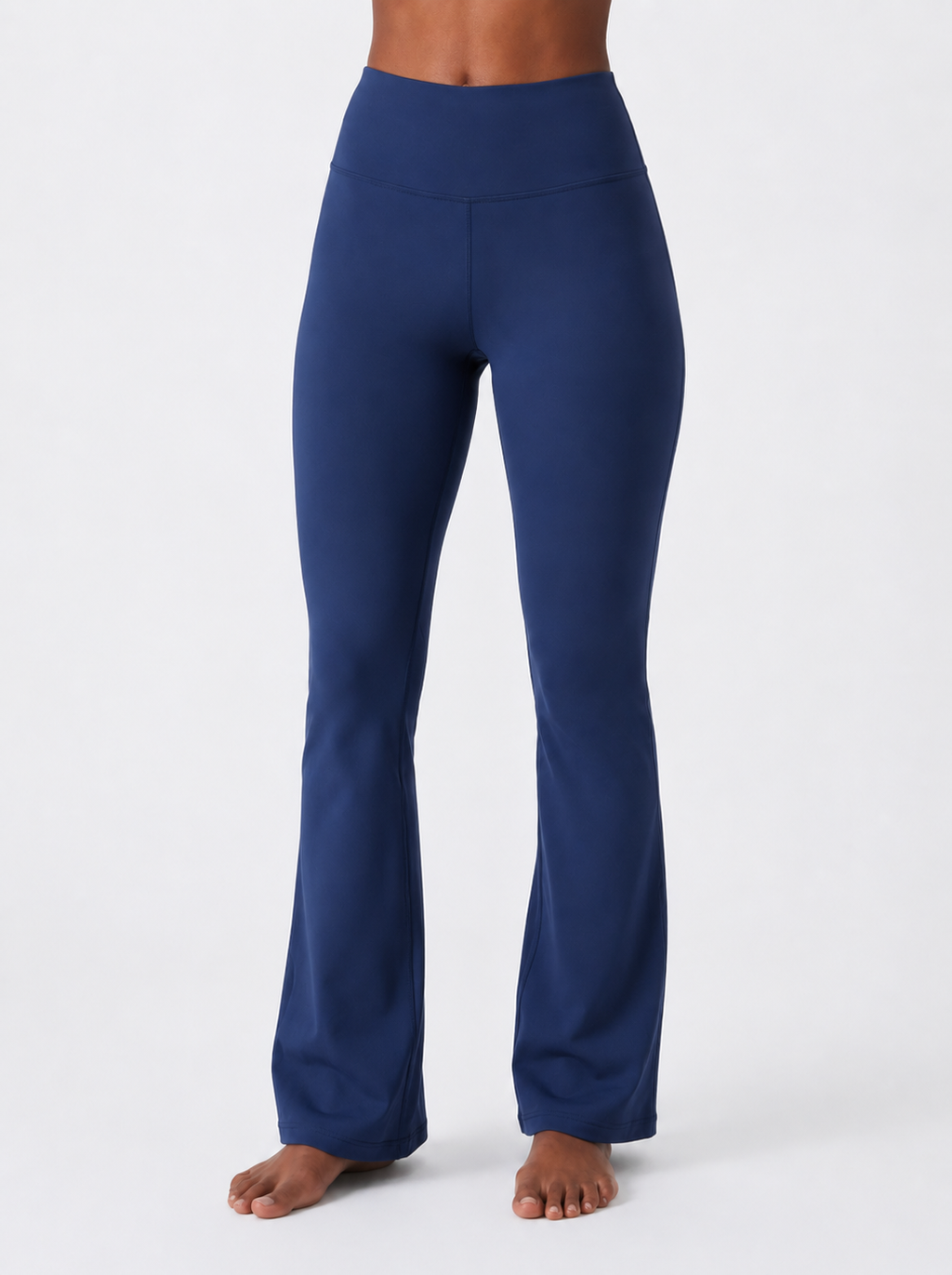 Farida UltraSoft Flared Leggings 27" - Blue