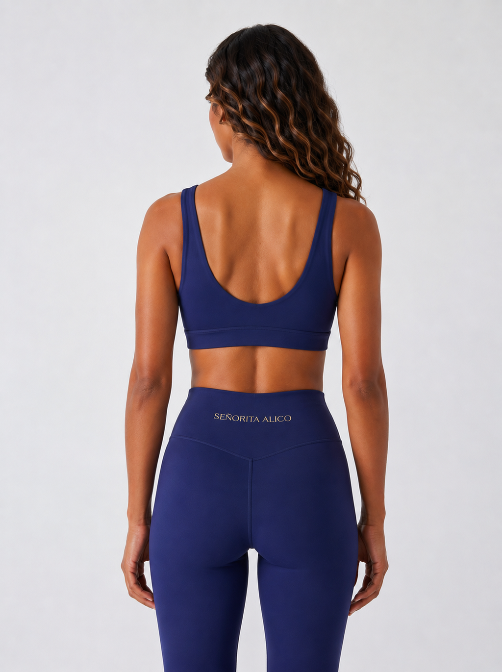 Farida UltraSoft Sports Bra - Blue