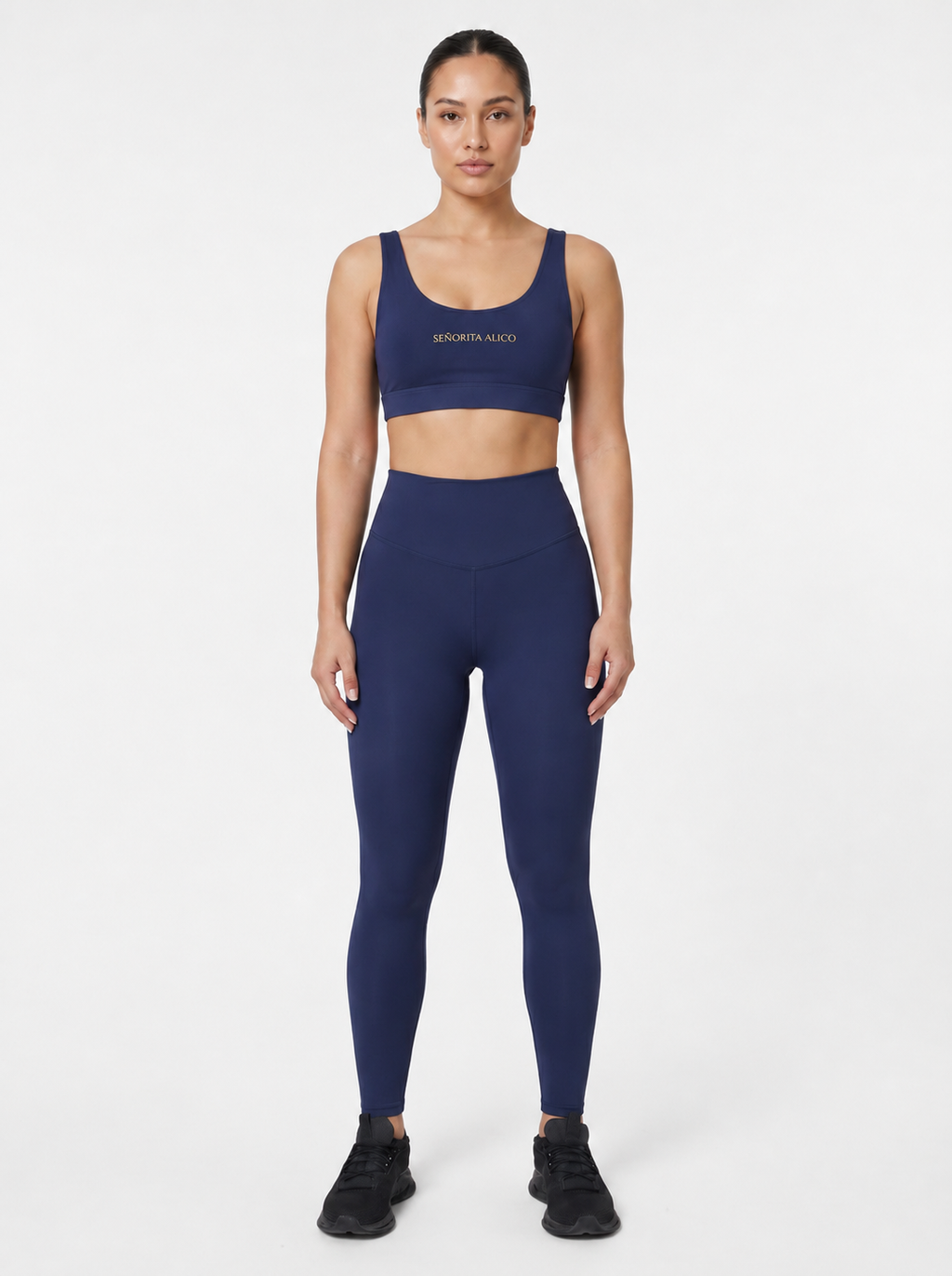 Farida UltraSoft Leggings 27" - Blue