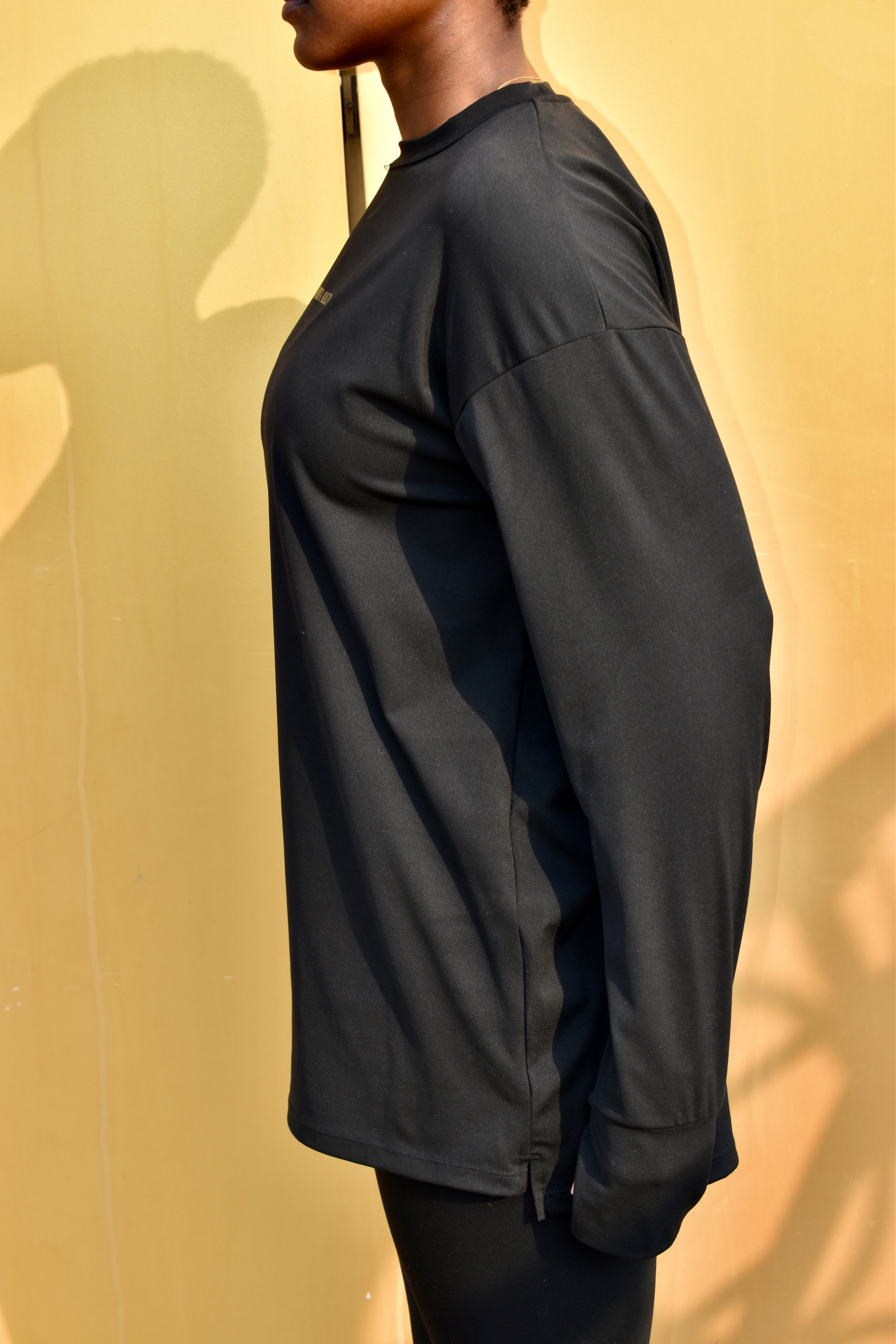 Maryam Oversized Long Sleeve T-shirt