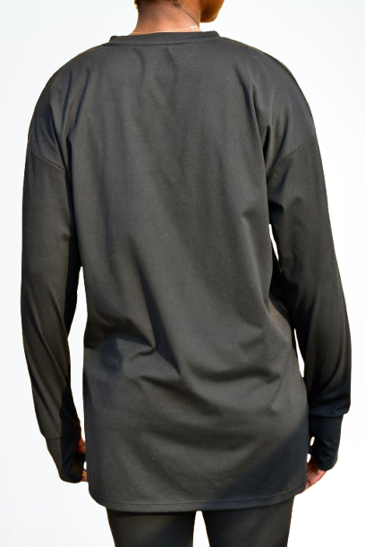 Maryam UltraSoft Oversized Long Sleeve T-shirt