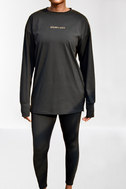 Maryam UltraSoft Oversized Long Sleeve T-shirt