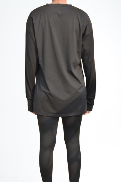 Maryam UltraSoft Oversized Long Sleeve T-shirt