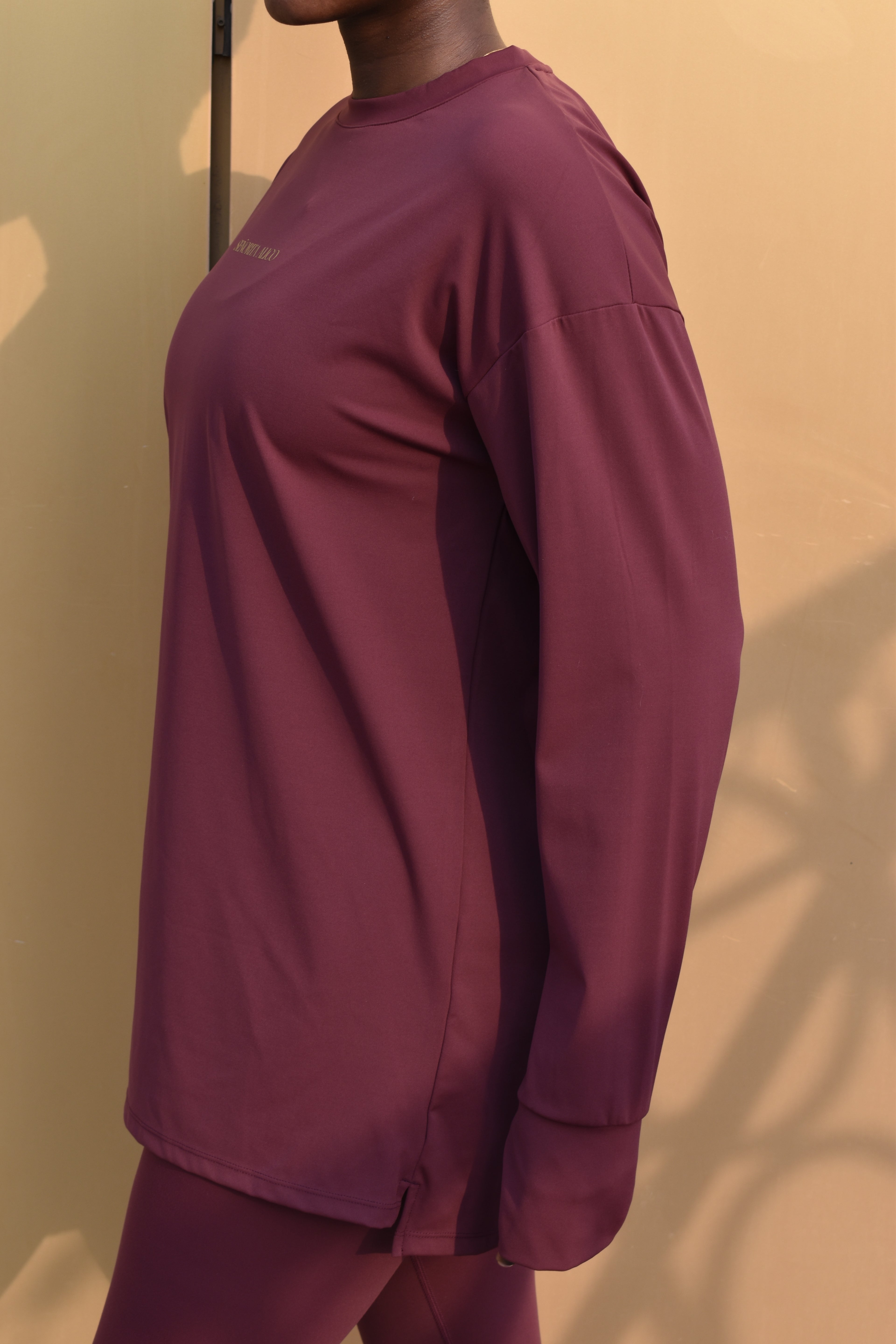 Maryam Oversized Long Sleeve T-shirt