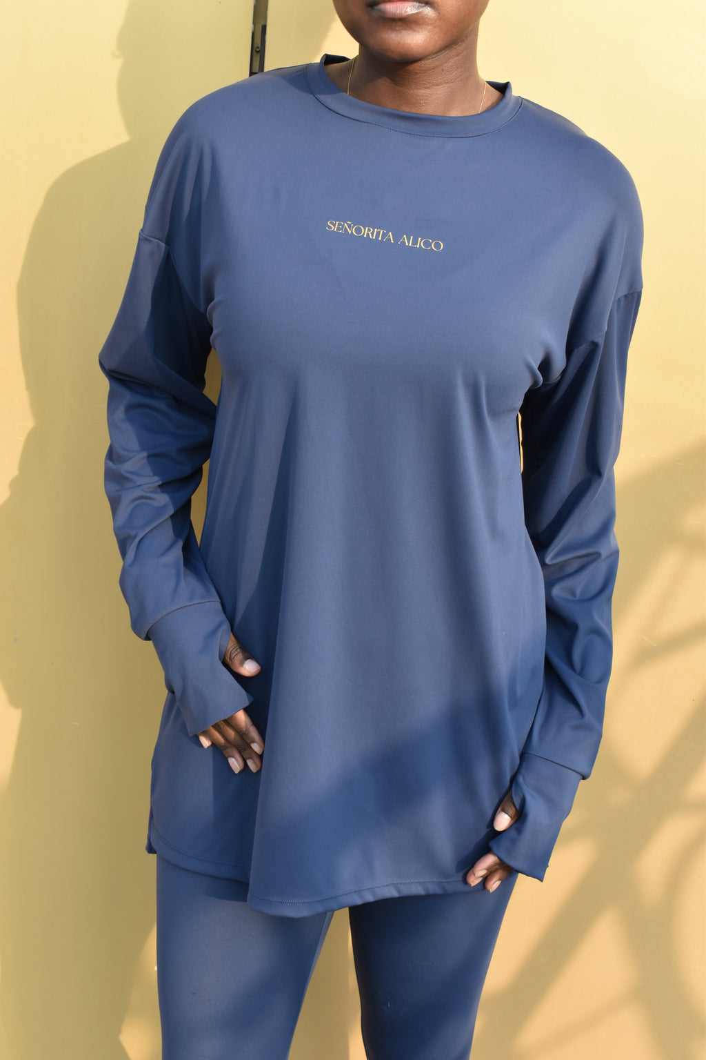 Maryam Oversized Long Sleeve T-shirt