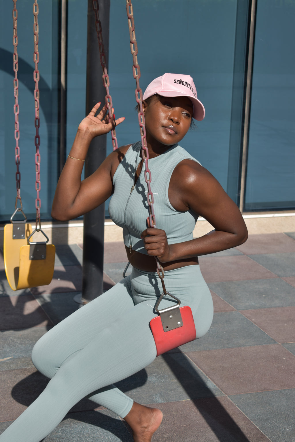 Ribbed Short Sleeved Set