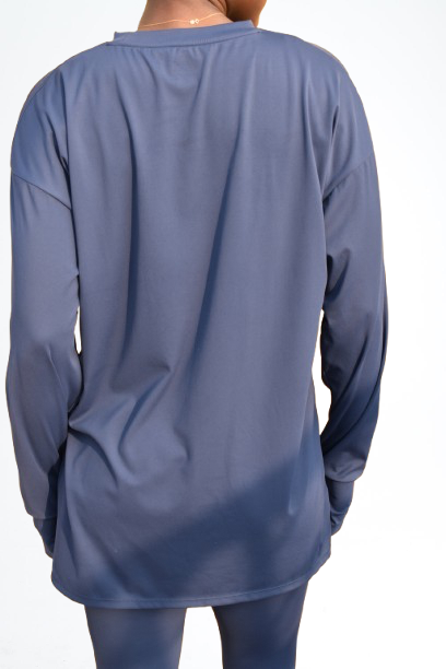 Maryam UltraSoft Oversized Long Sleeve T-shirt