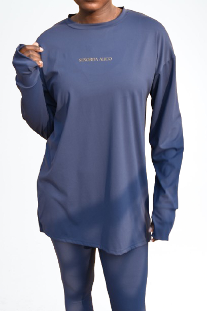 Maryam UltraSoft Oversized Long Sleeve T-shirt