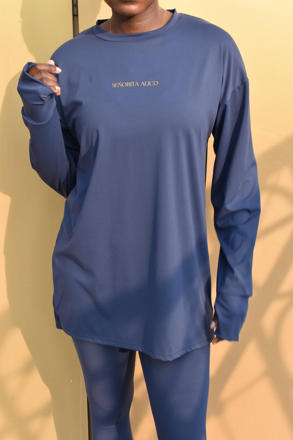 Maryam Oversized Long Sleeve T-shirt