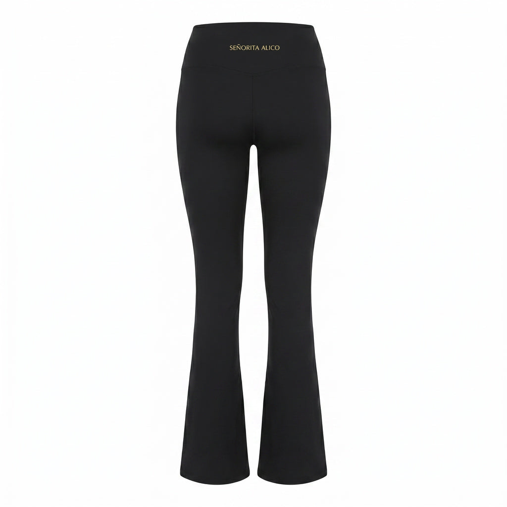 Farida UltraSoft Flared Leggings 27" - Black