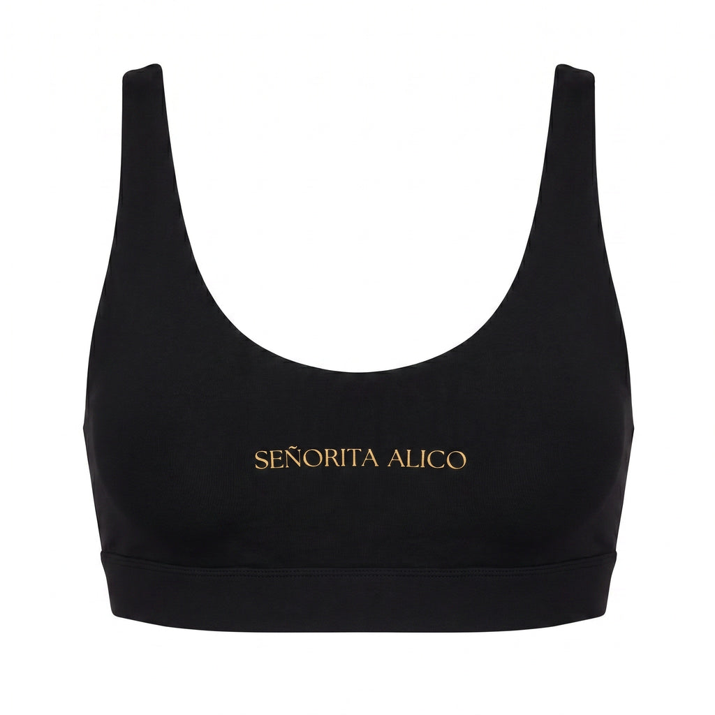 Farida UltraSoft Sports Bra - Black