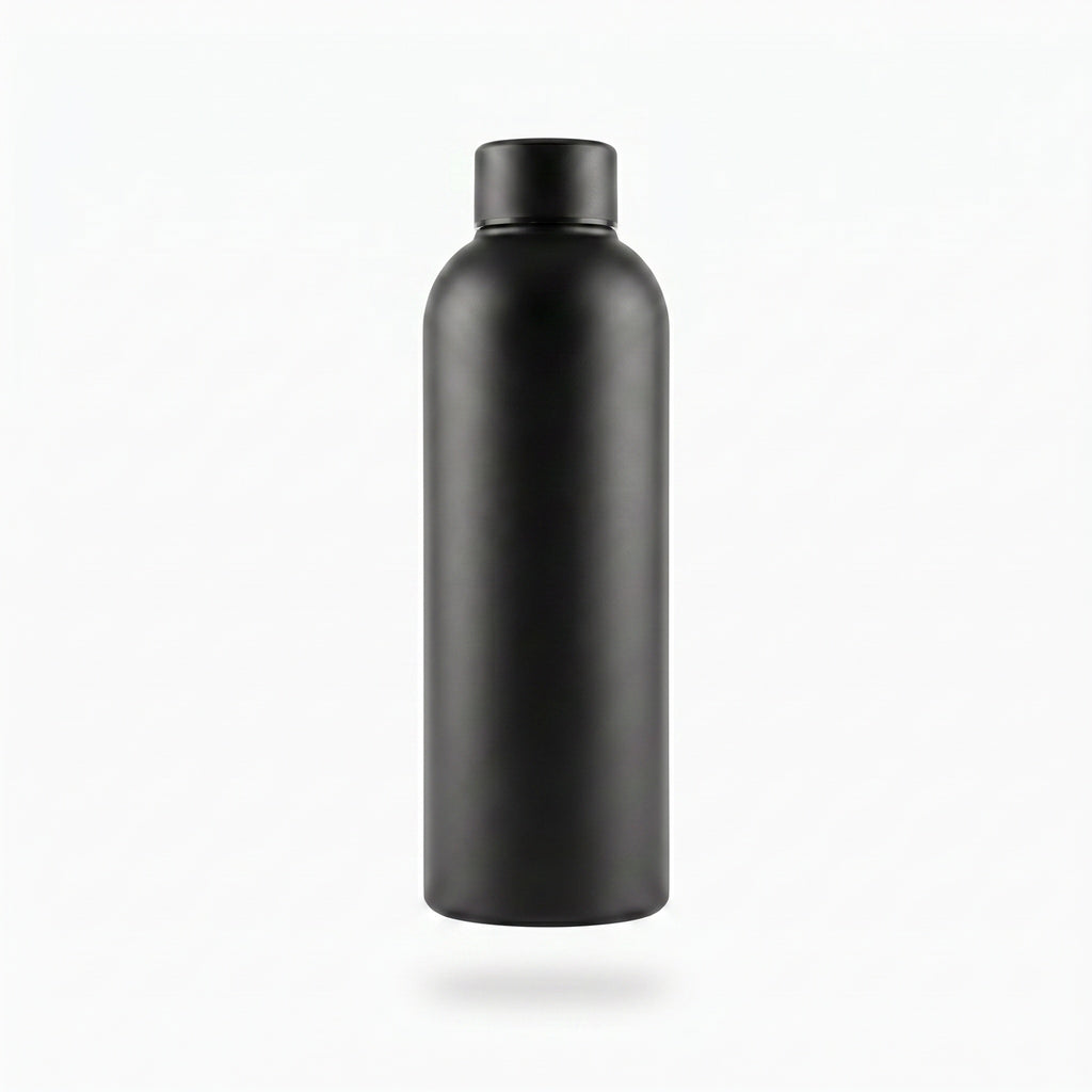 Stainless Steel Water Bottle - Black