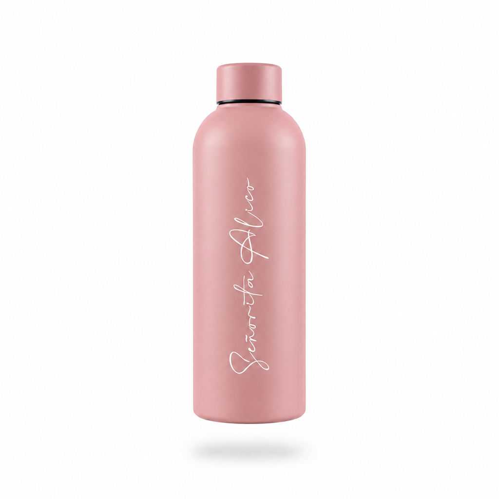 Stainless Steel Water Bottle - Dusty Pink