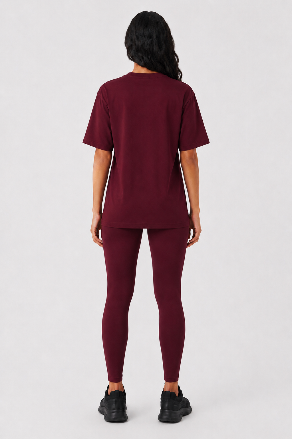 Farida UltraSoft Leggings 27" - Classic Wine