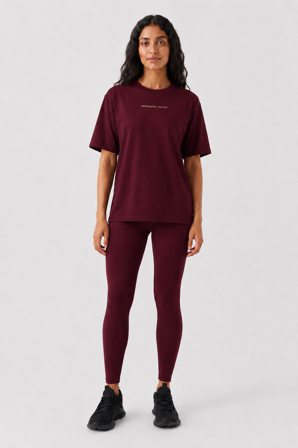 Farida UltraSoft Leggings 27" - Classic Wine