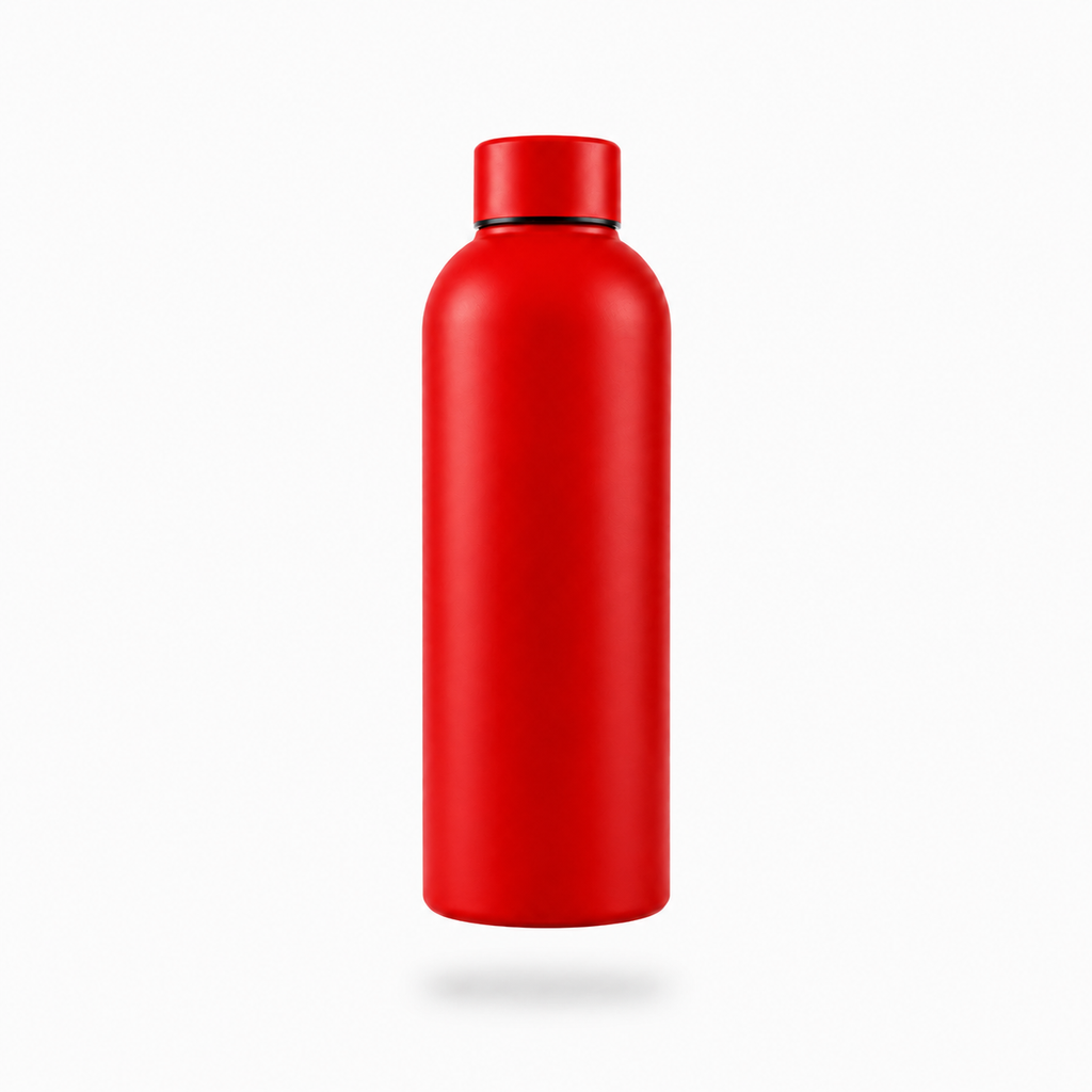 Stainless Steel Water Bottle - Red