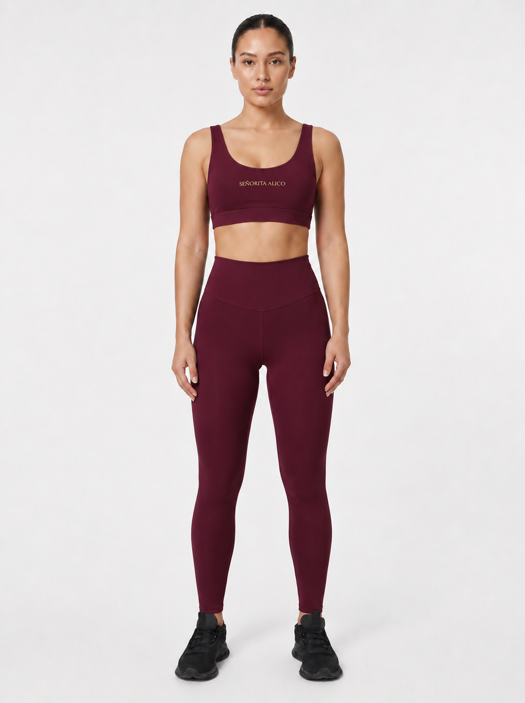 Farida UltraSoft Leggings 27" - Classic Wine