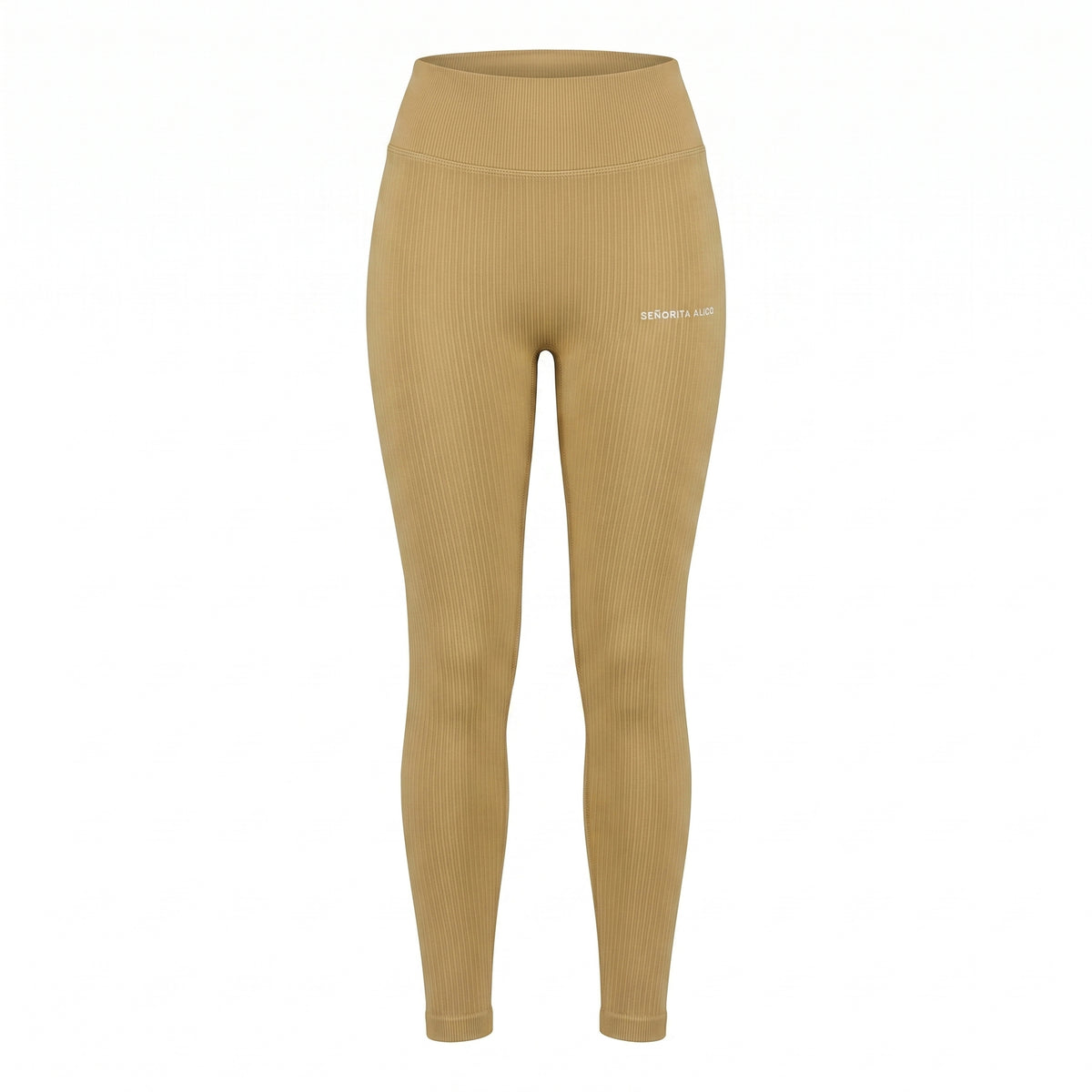 Sara Ribbed Leggings - Butter Yellow